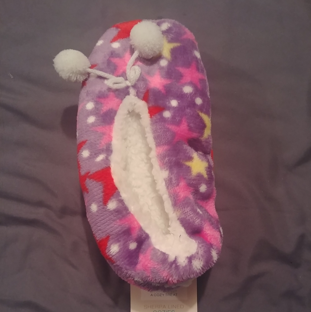 Sherpa lined slippers